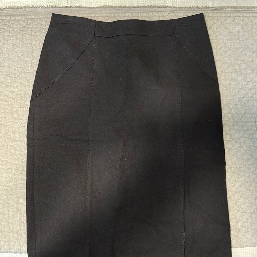 Banana Republic black pencil skirt